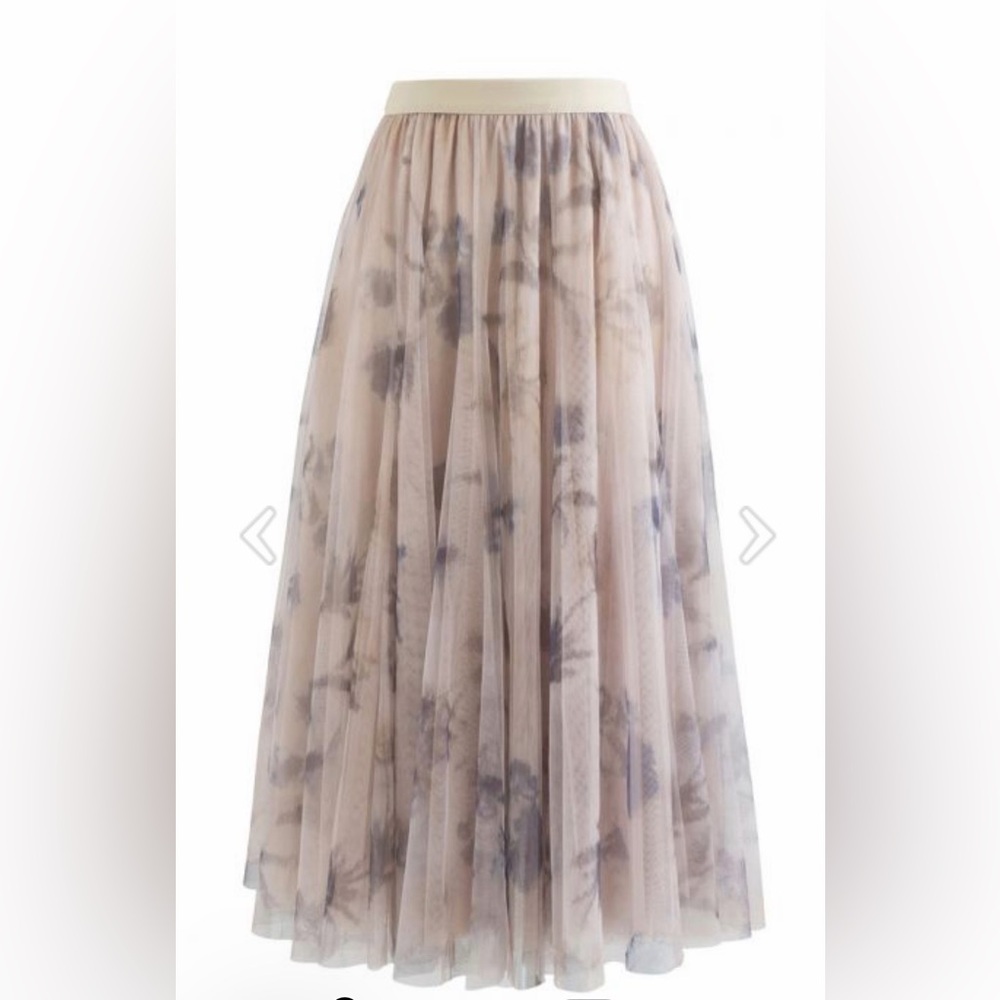 Chicwish Lilac Wrap Sweater & Floral Inky Tulle Midi Skirt Set Size M/L - Picture 3 of 16
